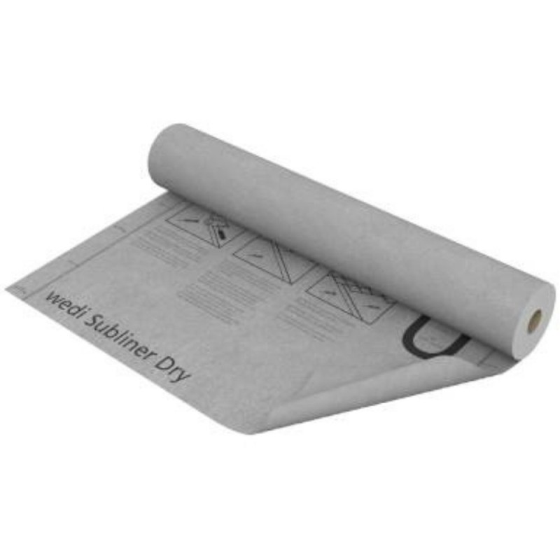 Natte d’étanchéité subliner dry Wedi 5m x 1m support béton