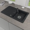 Evier Villeroy et boch Architectura 50 86 x 51 cm Ebony - Vidage automatique inclus