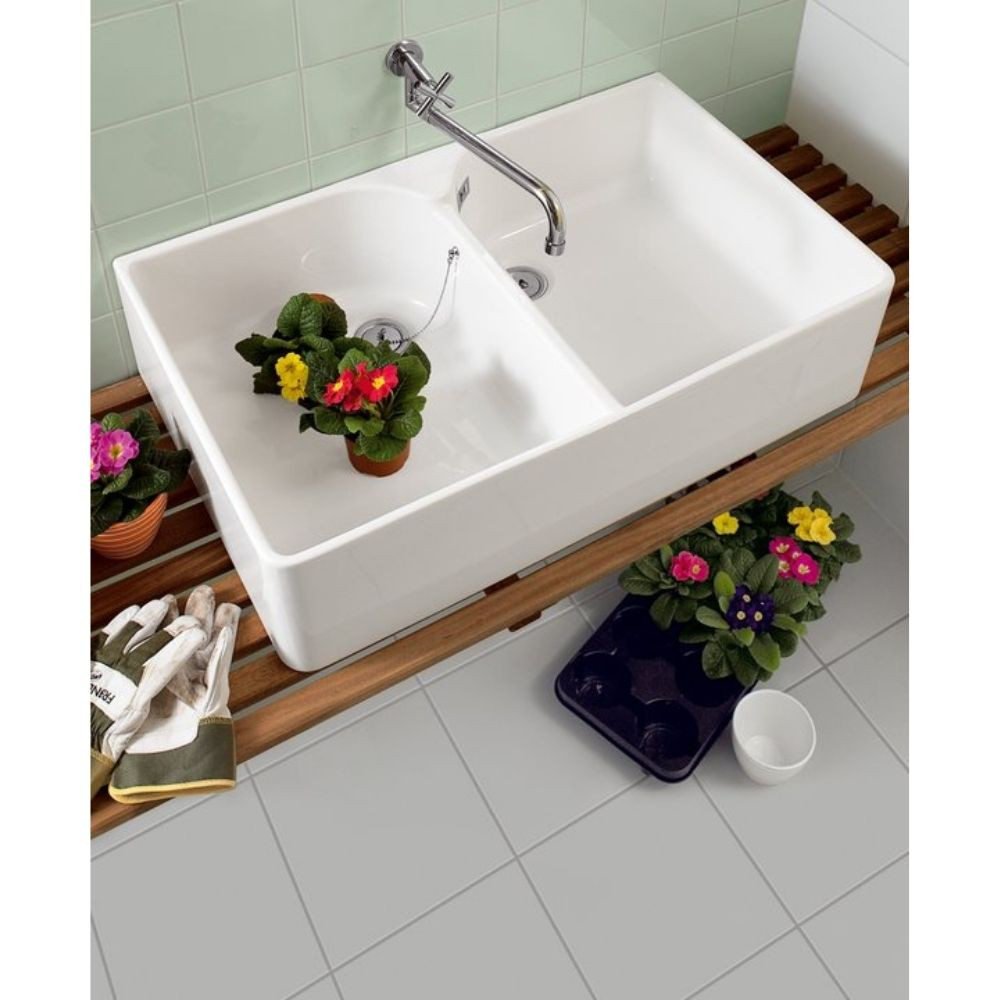 Garniture de trop-plein évier O.Novo Villeroy & Boch ambiance