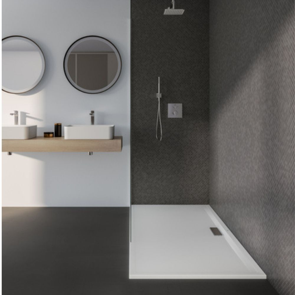T4484YK photo ambiance receveur 140x90 acrylique blanc ideal standard ultra flat new