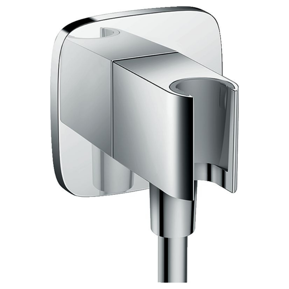 Porte douchette HANSGROHE avec support E chromé