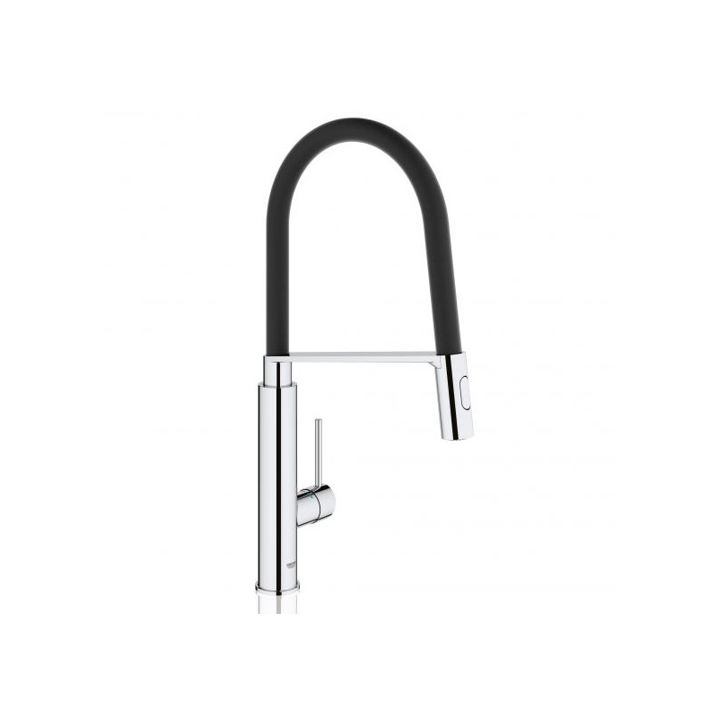 Mitigeur cuisine bec haut semi pro feel grohe couleur