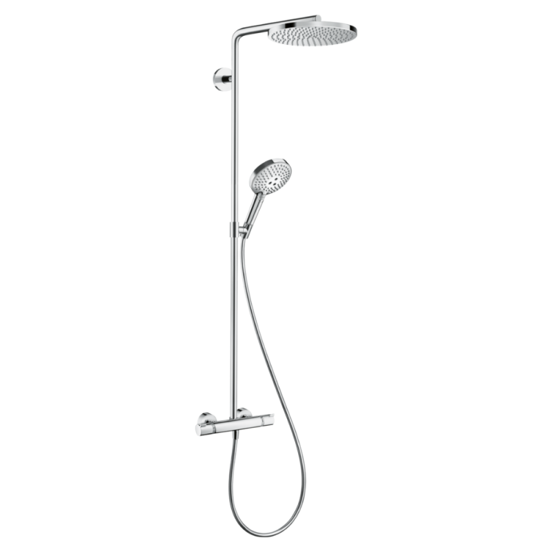 Colonne de douche HANSGROHE Raindance Select S 240 1jet PowderRain avec mitigeur thermostatique chrome