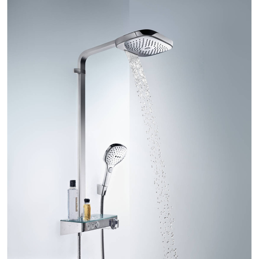 27127400 photo ambiance de la colonne de douche HANSGROHE Raindance Select E 300 3jets avec mitigeur thermostatique ShowerTablet