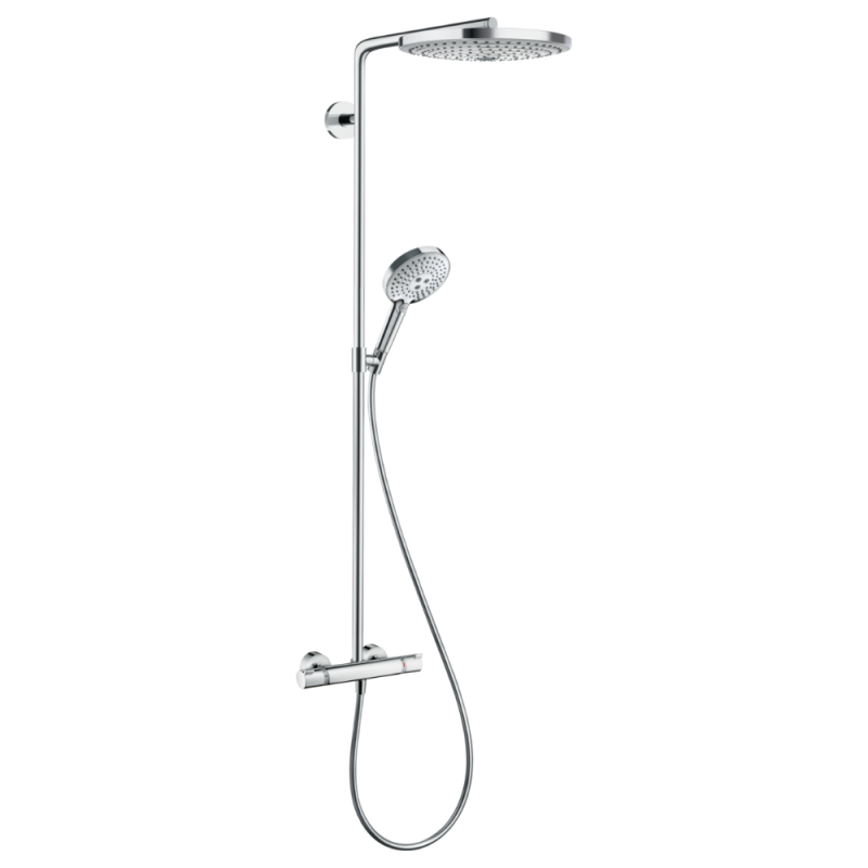 Colonne de douche HANSGROHE Raindance Select S 300 2 jets avec mitigeur thermostatique coloris