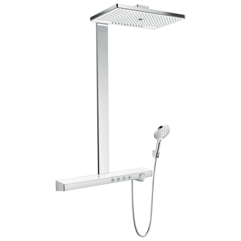 27106400 Colonne de douche HANSGROHE Rainmaker Select 460 3jets avec mitigeur thermostatique blanc/chromé