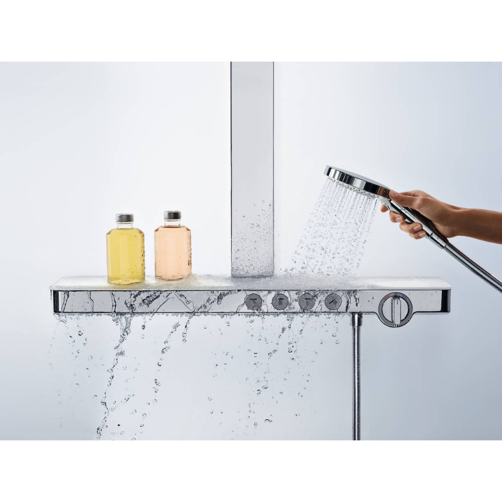 27106400 ambiance 2 de la colonne de douche HANSGROHE Rainmaker Select 460 3jets avec mitigeur thermostatique blanc/chromé