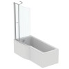 Baignoire IDEAL STANDARD Connect air avec pieds et pare bain