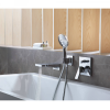 Baignoire avec robinet encastré hansgrohe