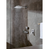 Douche avec robinet encastré hansgrohe