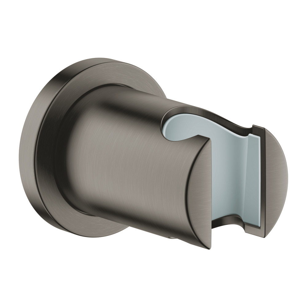 27074AL0 Support mural pour douchette Grohe Rainshower Hard Graphite Brossé