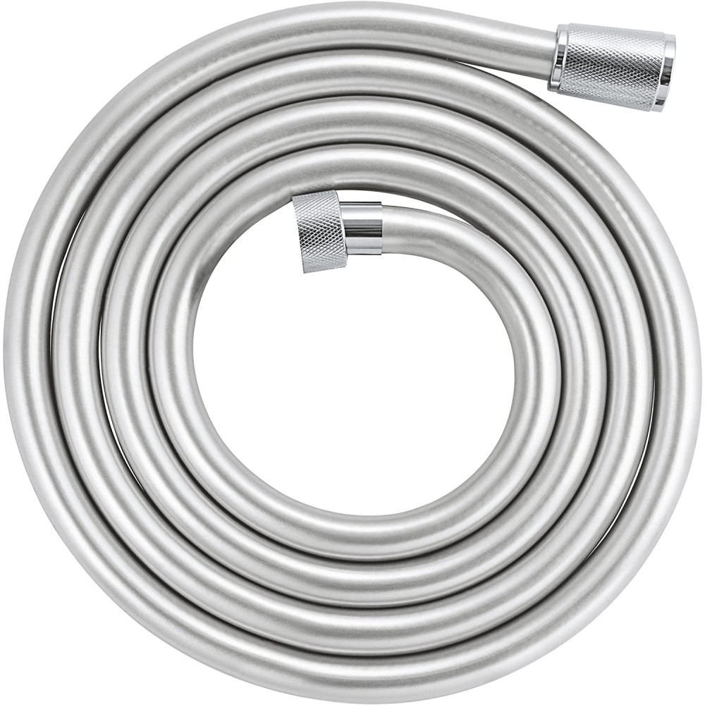 Flexible de douche GROHE Twistfree VitalioFlex Silver 2000 chromé