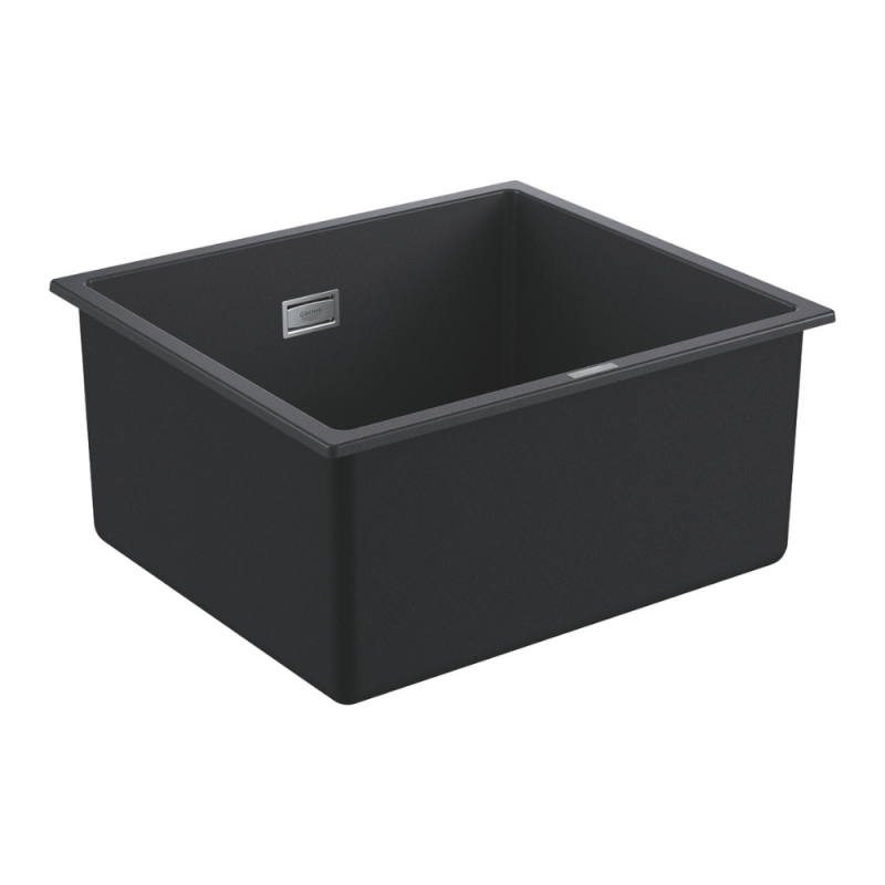 noir  Evier en Quartz composite une cuve K700 GROHE Quickfix