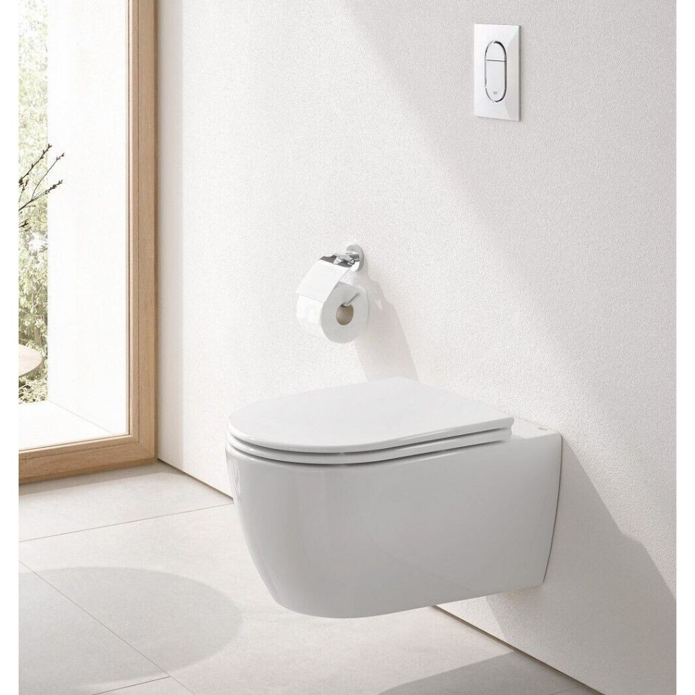 3957100H       Cuvette WC suspendue GROHE Essence sans bride       ambiance