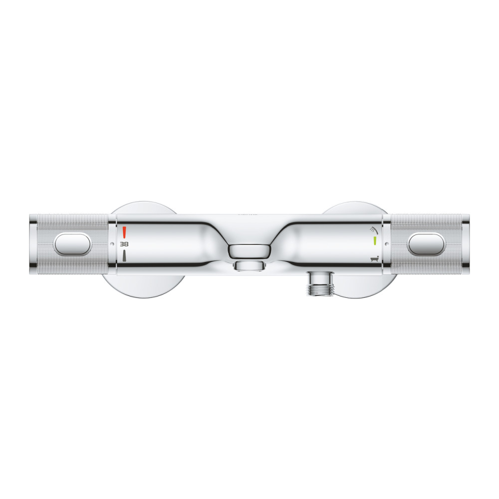 34788000 photo mitigeur derriere precision feel mitigeur thermostatique 313 mm bain/douche grohe