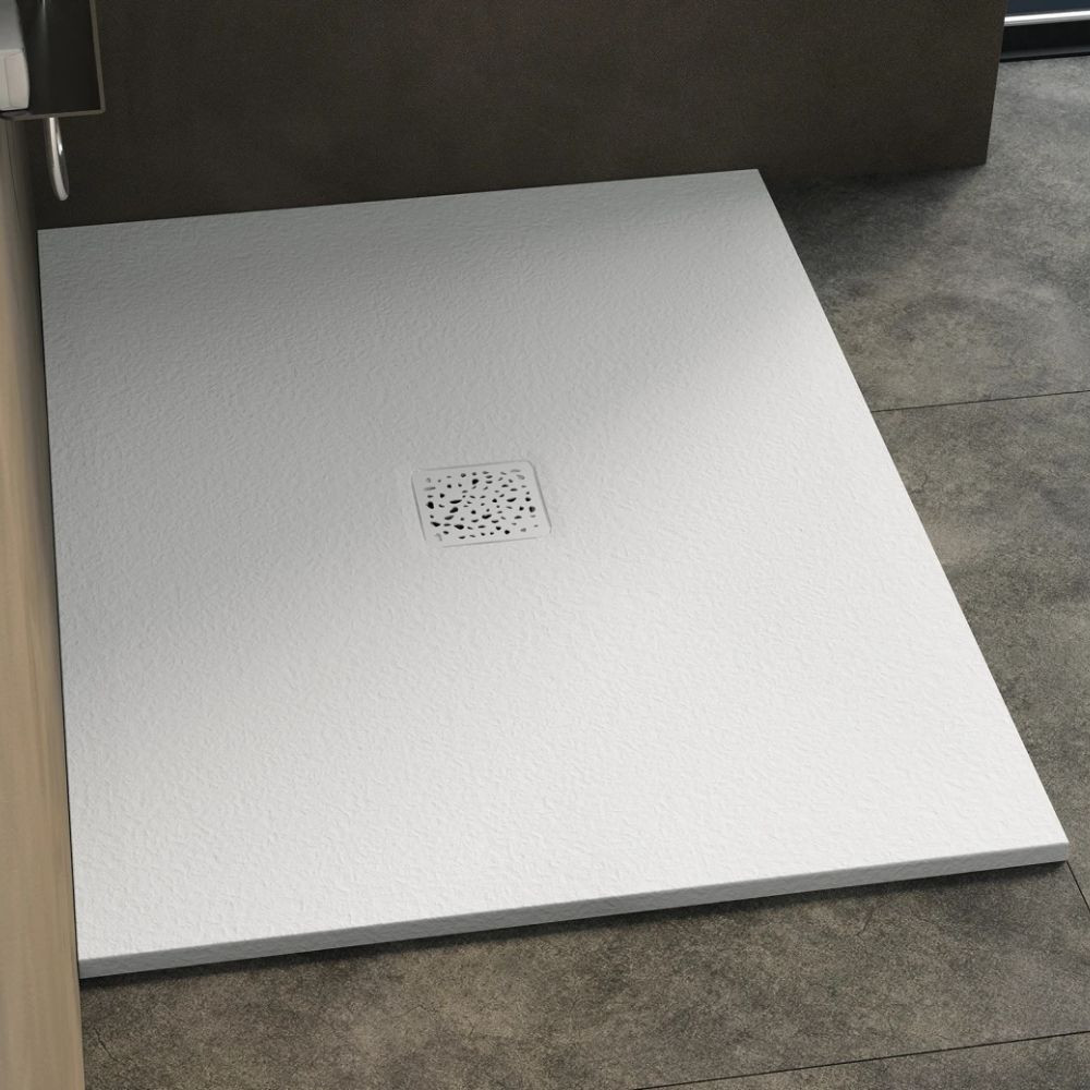 RD1313   Receveur extra-plat découpable KINEDO Kinemoon 170 x 70 blanc grille 1     ambiance