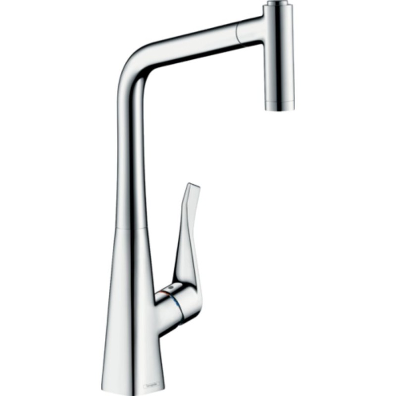 image du Mitigeur cuisine HANSGROHE Metris M71 320 douchette 2 jets, sBox