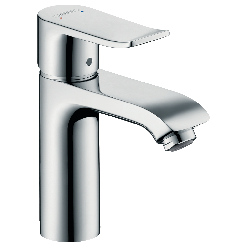 Mitigeur lavabo HANSGROHE Metris 110, avec tirette et vidage chromé  31080000 | Batinea