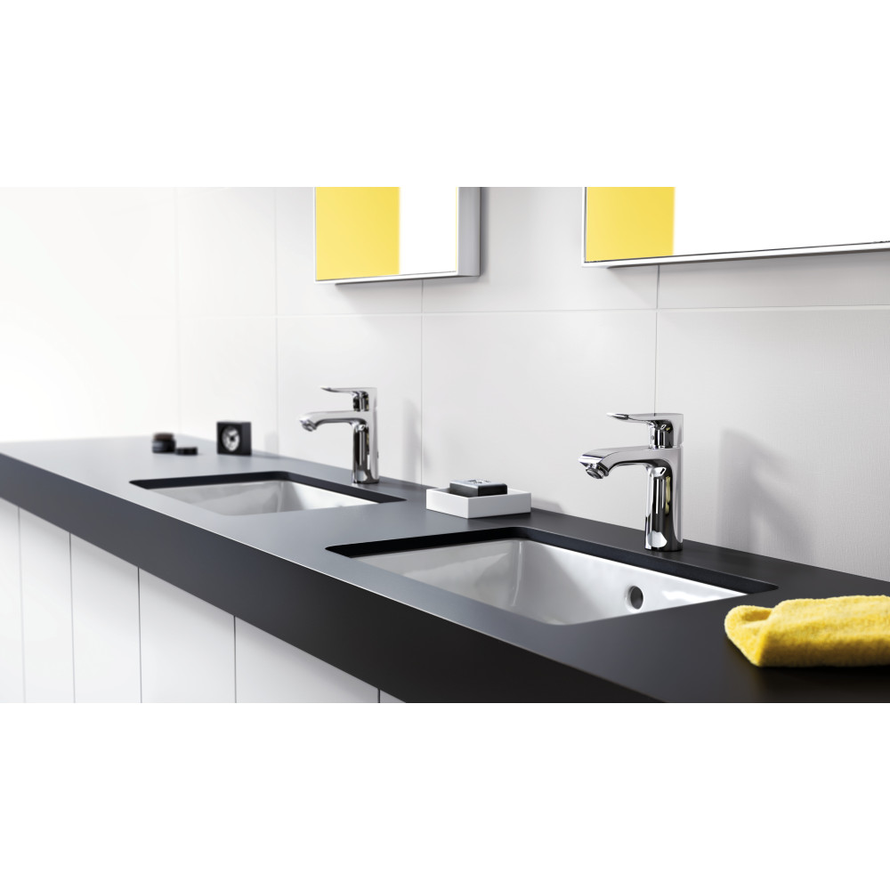 Mitigeur lavabo HANSGROHE Metris 110, avec tirette et vidage chromé  31080000 | Batinea