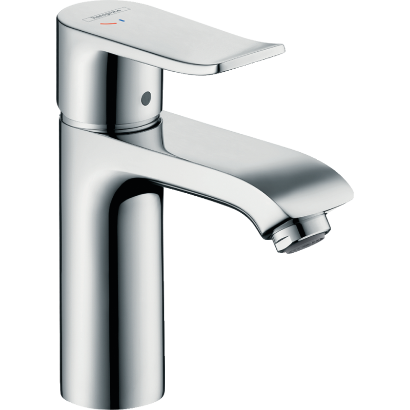 Mitigeur lavabo HANSGROHE Metris 110 Eco CH3 CoolStart , avec tirette et vidage chromé  31121000 | Batinea