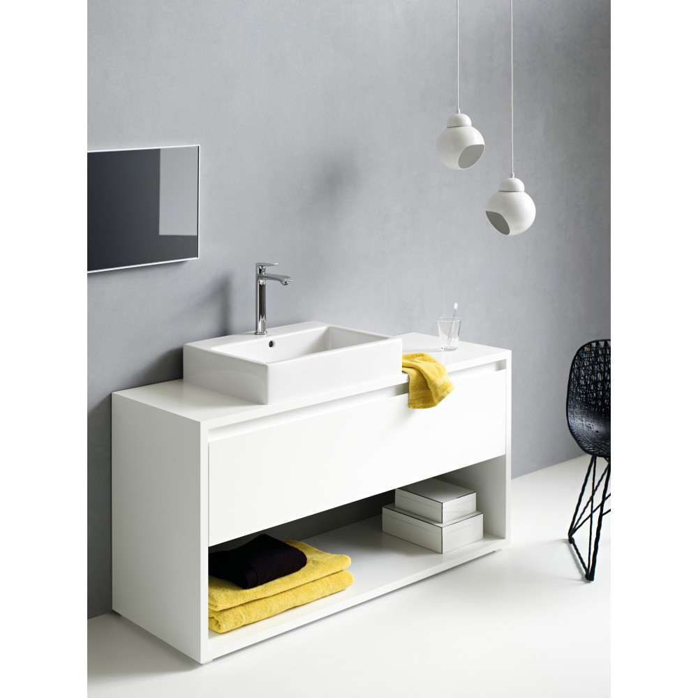 Mitigeur lavabo HANSGROHE Metris 200 surélevé pour vasque libre, avec tirette et vidage chromé  31183000 | Batinea