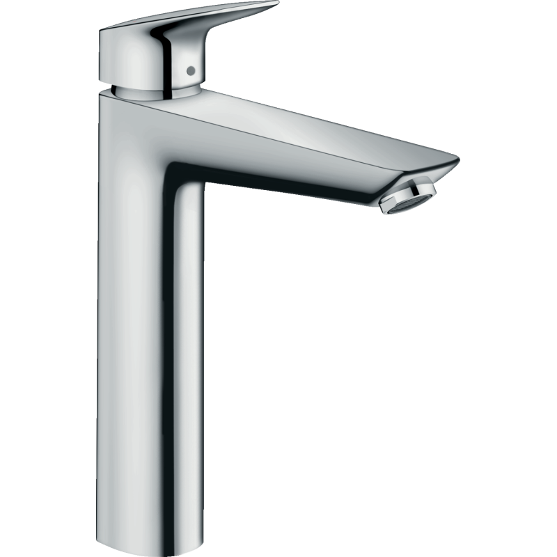 Mitigeur lavabo HANSGROHE Logis 190 sans tirette ni vidage chromé  71091000 | Batinea