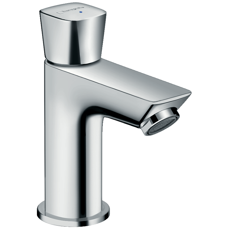 Robinet lave-mains HANSGROHE Logis 70 eau froide sans tirette ni vidage chromé  71120000 | Batinea