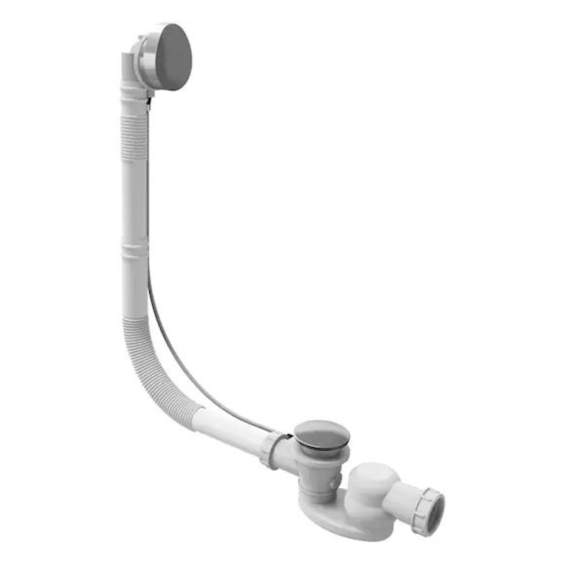 E6D015-CP Vidage pour baignoire Jacob Delafon extra-plat chromé