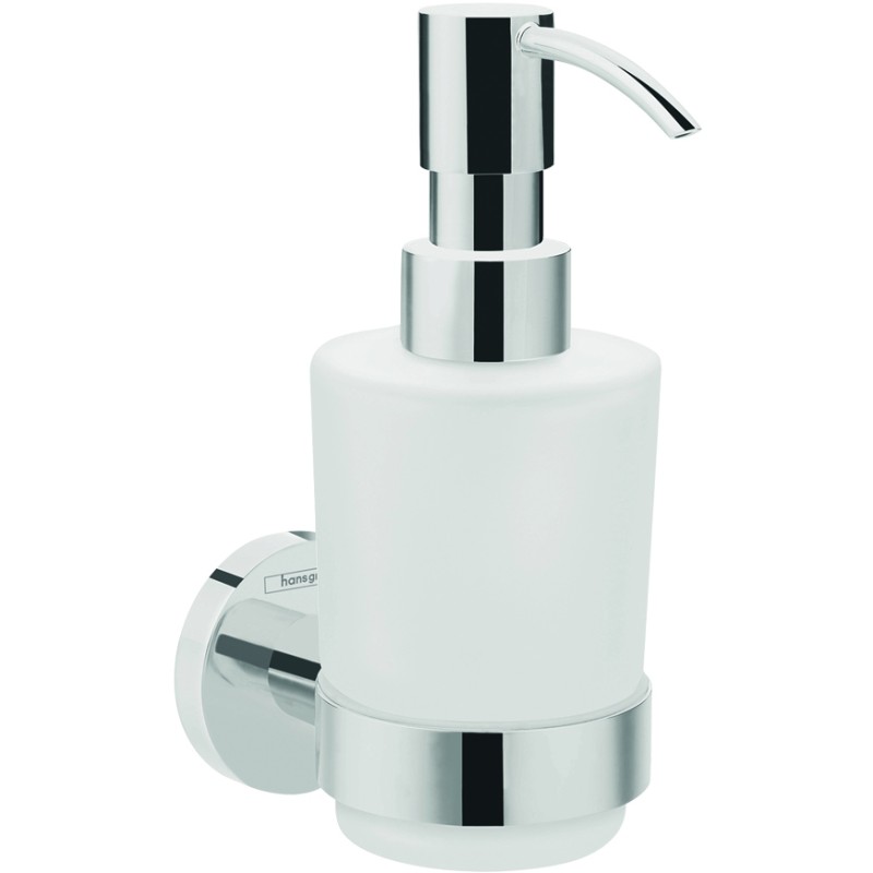 Distributeur de savon liquide chromé Hansgrohe Logis Universal 41714000 | Batinea