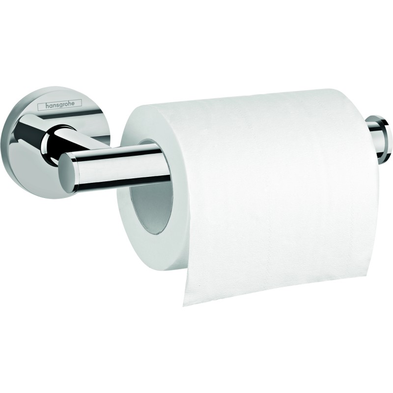 Porte-papier WC chromé Hansgrohe Logis Universal 41726000 | Batinea
