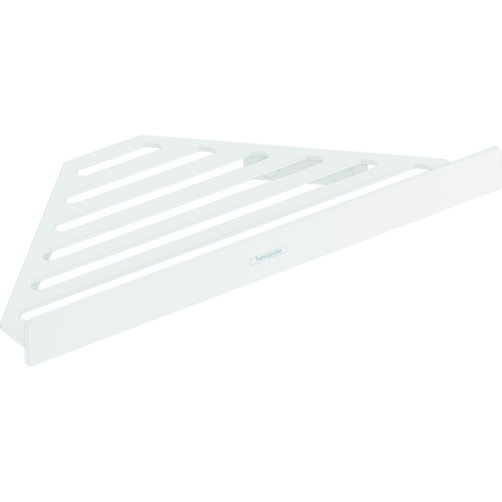 Tablette d'angle HANSGROHE AddStoris blanc mat