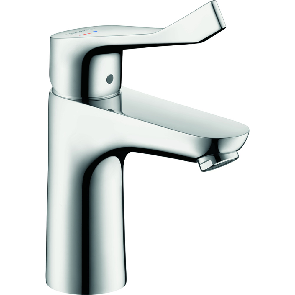 Mitigeur de lavabo avec poignée extra longue chromé Hansgrohe Focus 31917000 |Batinea