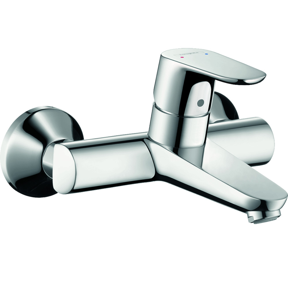 Mitigeur lavabo mural HANSGROHE chrome + nettoyant Briochin| Batinea