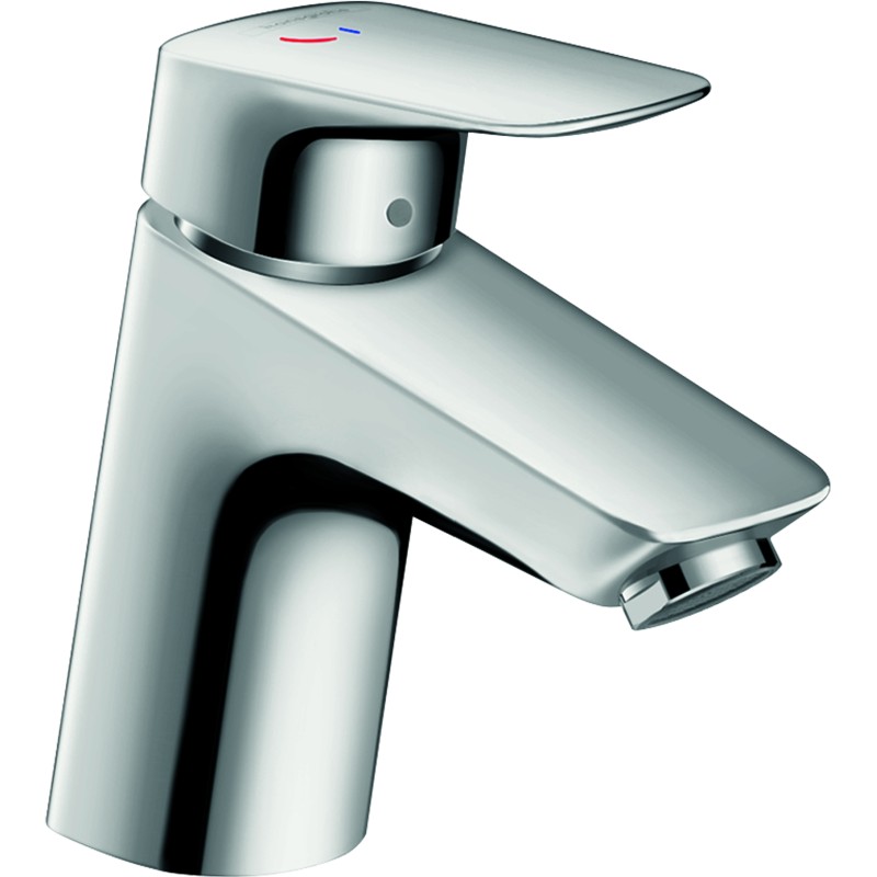 Mitigeur de lavabo 70 CH3 CoolStart sans tirette ni vidage chromé Hansgrohe Logis 71073000 |Batinea