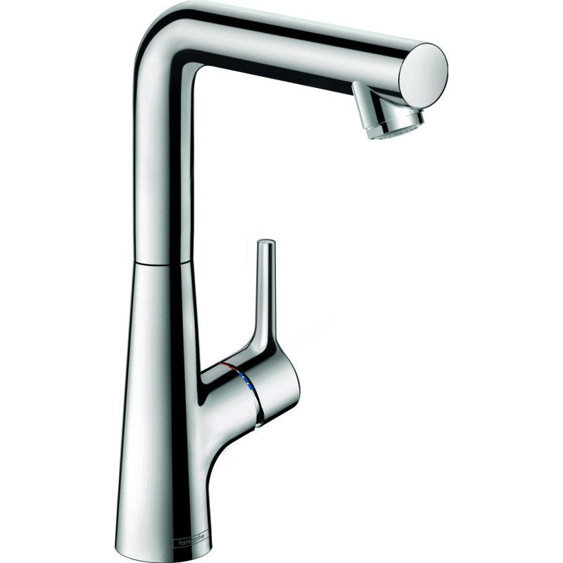Mitigeur de lavabo 210, avec tirette et vidage chromé Hansgrohe Talis S 72105000 |Batinea