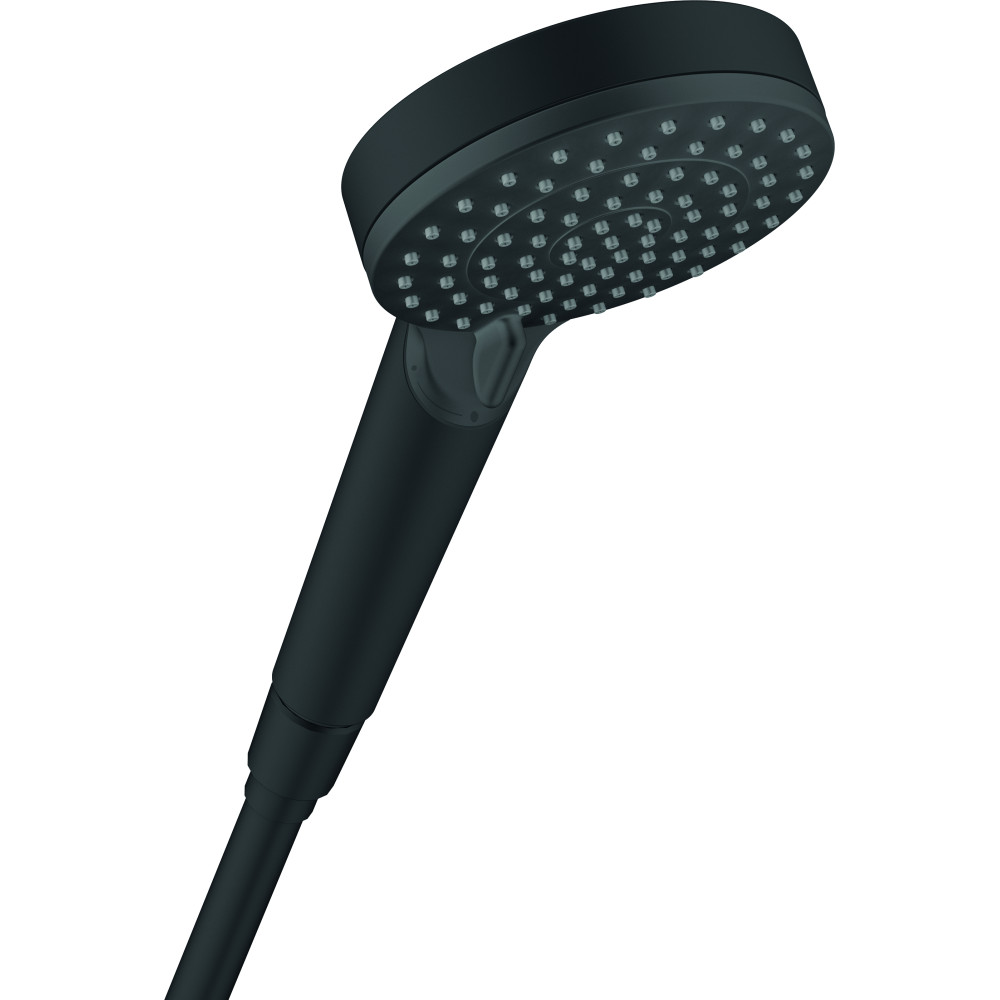 Douchette à main 100 Vario EcoSmart 9 l/min noir mat Hansgrohe Vernis Blend 26340670 | Batinea