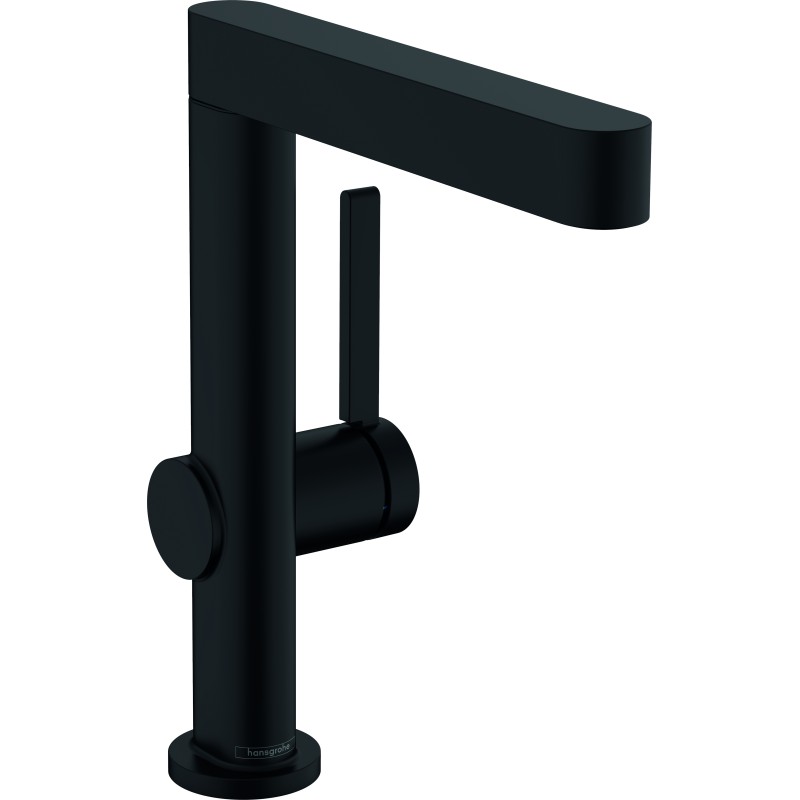 Mitigeur de lavabo 230, bonde Push-Open noir mat Finoris HANSGROHE 76060670 | Batinea