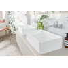 Lot de deux vasques à poser rectangles VILLEROY ET BOCH Collaro