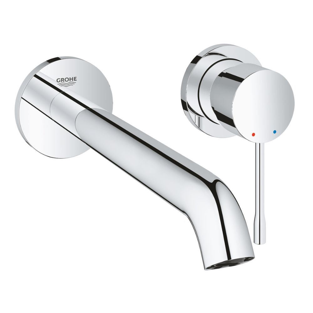 Façade mitigeur GROHE ESSENCE 2 trous lavabo taille L saillie 230 Couleur | Batinea