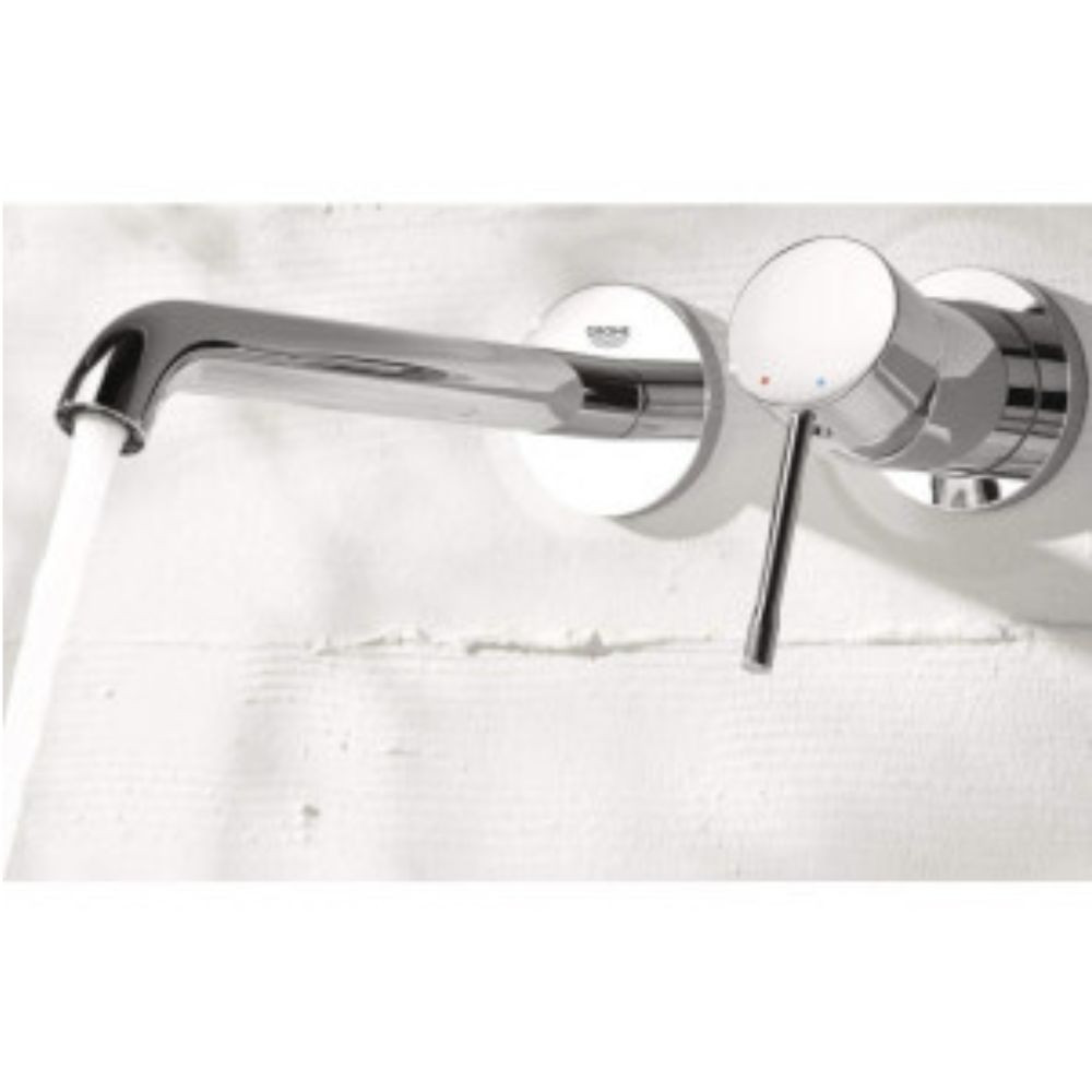 Façade mitigeur GROHE ESSENCE 2 trous lavabo taille L saillie 230 Couleur | Batinea