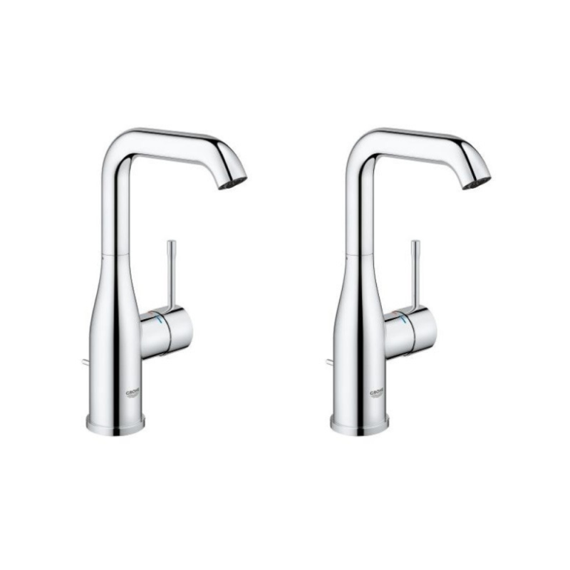 Robinet lavabo Grohe Essence - Taille M - Chromé 32628001_32628001 | Batinea