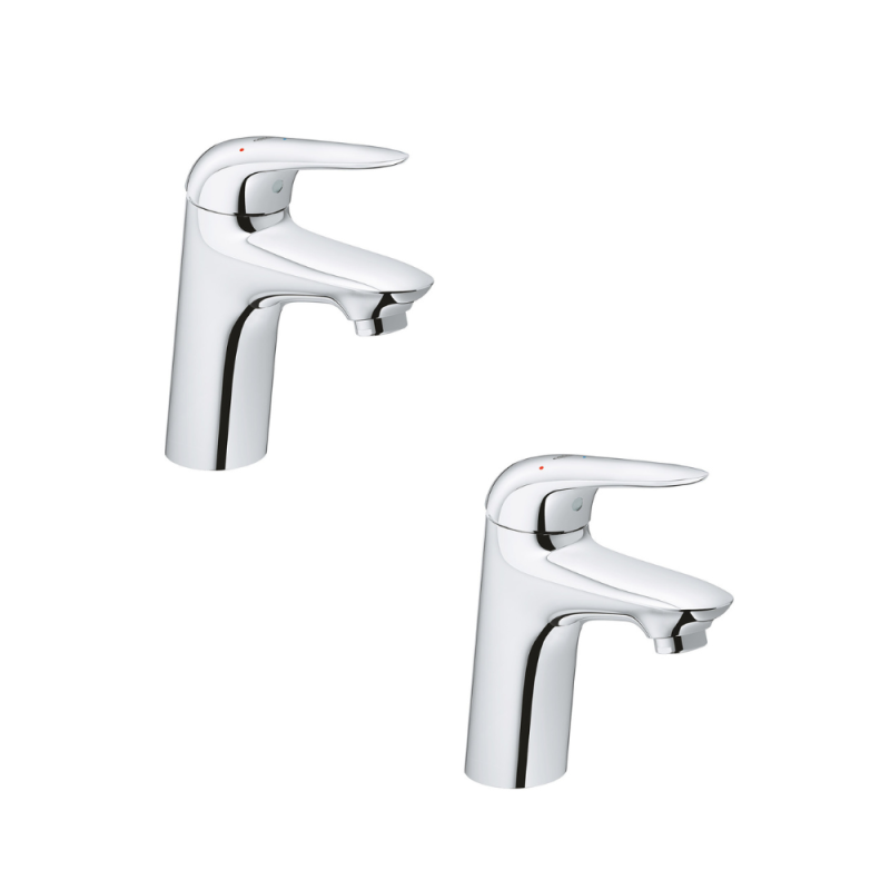 Mitigeur lavabo Wave Grohe taille S avec vidage Push-Open X2