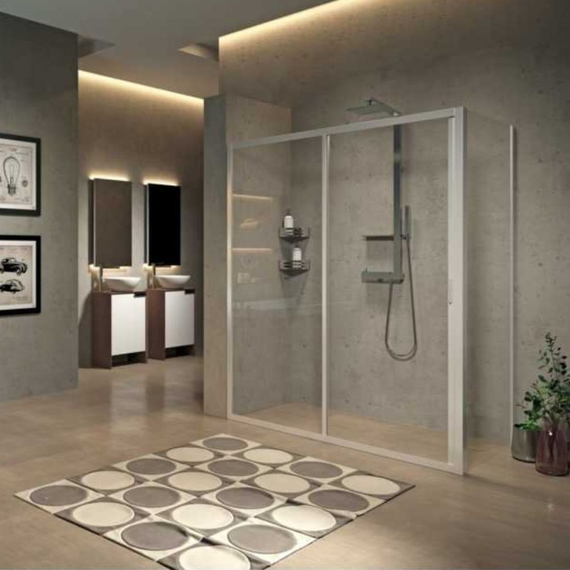 Paroi de douche NOVELLINI Lunes 2.0 2P