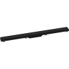 Caniveau de douche HANSGROHE linéaire 90 cm avec cadre réglable en hauteur noir mat 56040670 | Batinea