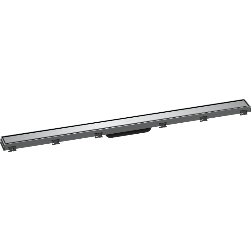 Caniveau de douche HANSGROHE linéaire 100 cm avec cadre réglable en hauteur chromé 56041000 | Batinea