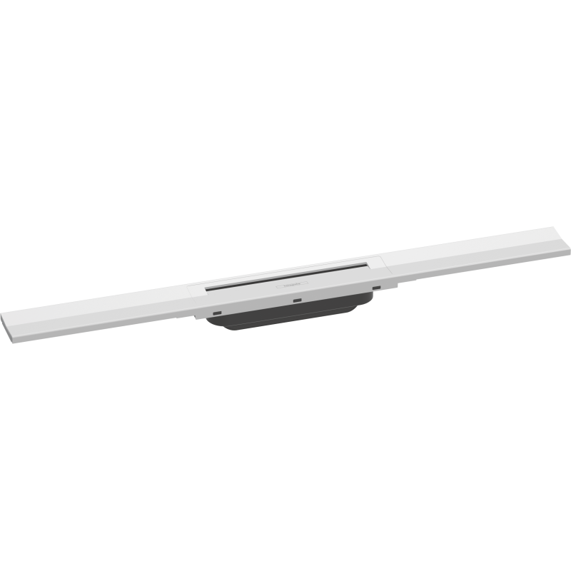 Caniveau de douche HANSGROHE linéaire 70 cm découpable pour montage libre blanc mat 56043700 | Batinea
