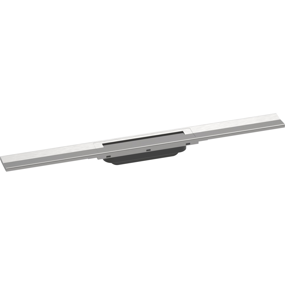 Caniveau de douche HANSGROHE linéaire 70 cm découpable pour montage libre acier inox 56043800 | Batinea