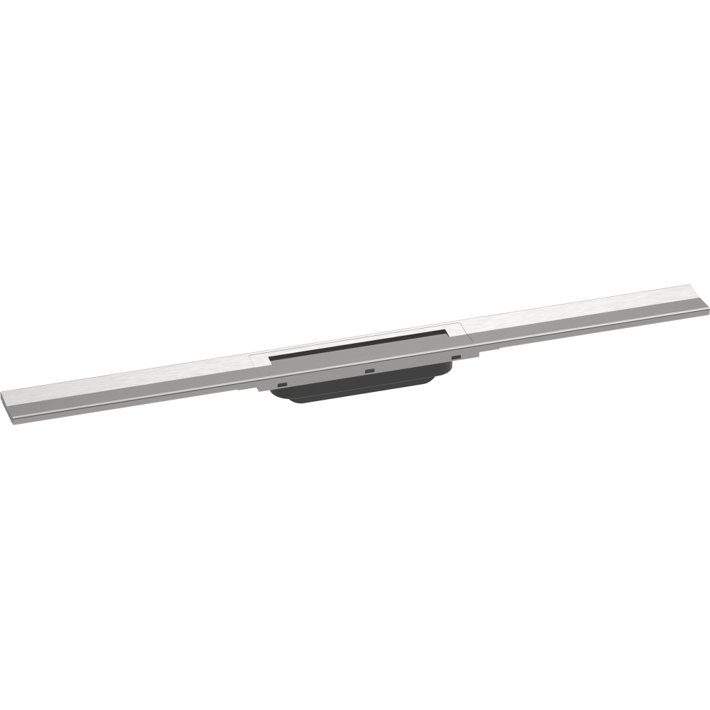 Caniveau de douche HANSGROHE linéaire 80 cm découpable pour montage libre acier inox 56044800 | Batinea