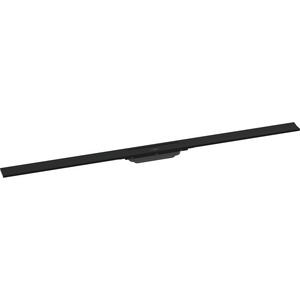 Caniveau de douche HANSGROHE linéaire 120 cm découpable pour montage libre noir mat 56047670 | Batinea