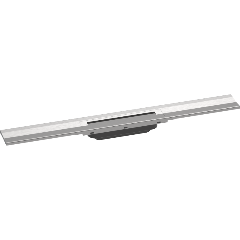 Caniveau de douche HANSGROHE linéaire 70 cm à découper pour montage mural acier inox 56050800 | Batinea